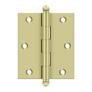 Deltana 3 Inch x 2 1/2 Inch Hinge With Ball Tips