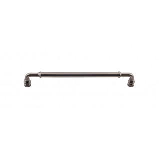 Top Knobs TK887AG Brixton 8 13/16 inch CC Pull Ash Gray