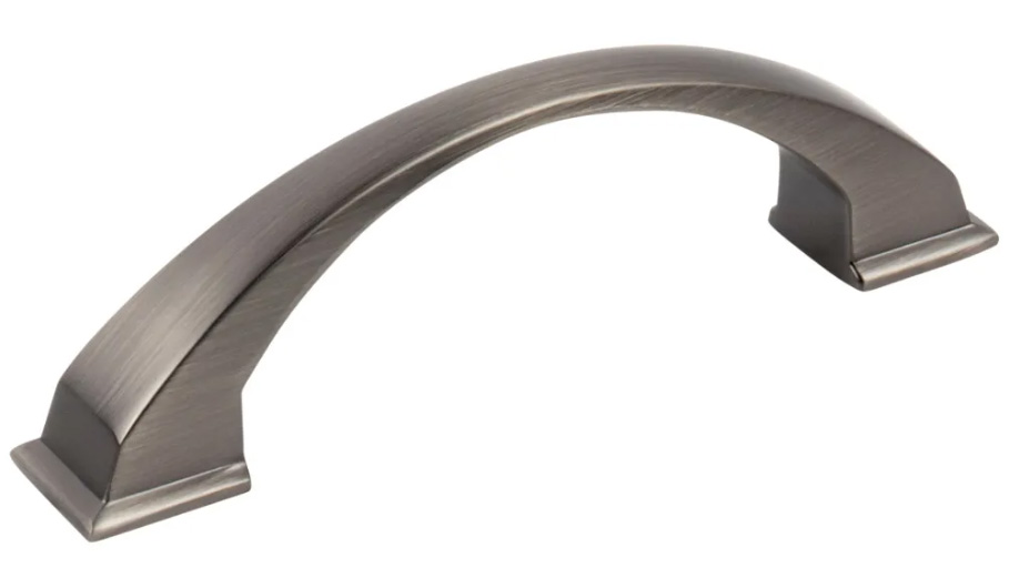Hardware Resources 96 mm CC Brushed Pewter Arched Roman Cabinet Pull