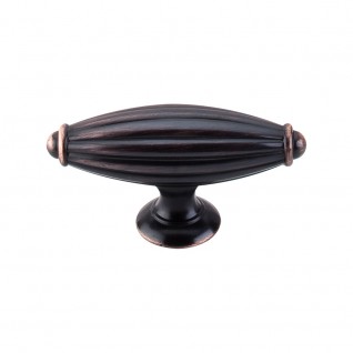 Top Knobs M1633 Tuscany T Handle Large 2 7/8 Inch Tuscan Bronze