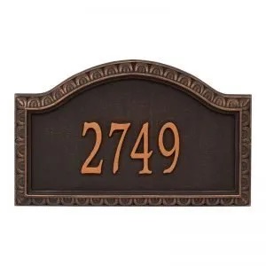 Whitehall Personalized Penhurst Plaque - Grande - Wall - 1 Line