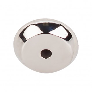 Top Knobs M2025 Aspen II Round Backplate 7/8 Inch Polished Nickel