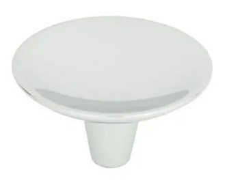 Atlas Homewares Dap Round Knob 2 Inch Polished Chrome