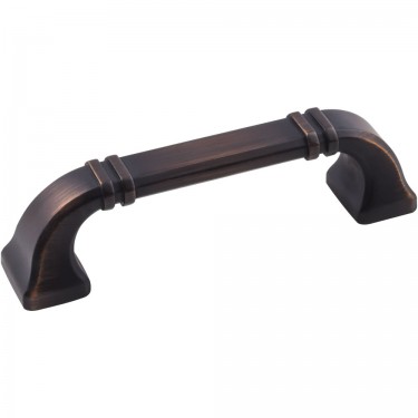 Hardware Resources 4 1/2" Ella Brushed Oil Rubbed Bronze Cabinet Pull