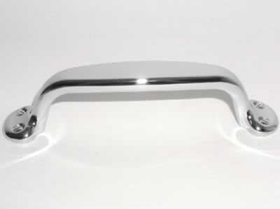 Top Knobs M531 Nouveau Trunk Pull 3 3/4 Inch CC Polished Chrome