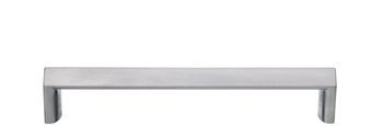 Beslagsboden Design Modern 3 7/8 Inch CC Edge Pull - Brushed Chrome