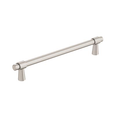 Amerock Destine 6-5/16 Inch cc Cabinet Pull Satin Nickel