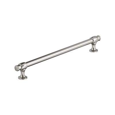 Amerock Winsome, 10-1/16 Inch cc Cabinet Pull, Polished Nickel