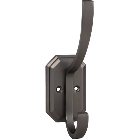 Top Knobs TK1065AG Emrald Hook 6 1/4 Inch Ash Gray