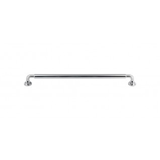 Top Knobs TK827PC Lily 12 inch CC Pull Polished Chrome
