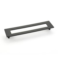 Schaub Finestrino 192mm CC Rectangle Cabinet Pull in Matte Black