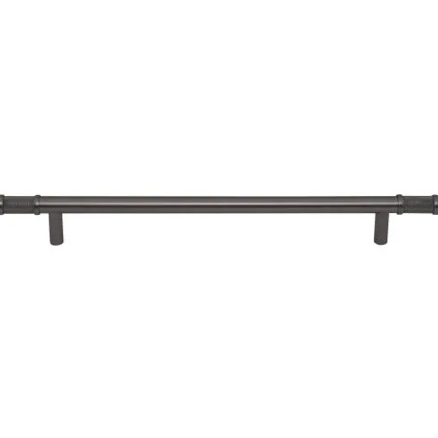 Top Knobs TK3236AG Burnham Pull 8 13/16 Inch CC Ash Gray