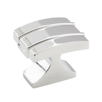 Amerock Davenport 1-1/4 Inch Cabinet Knob Polished Chrome