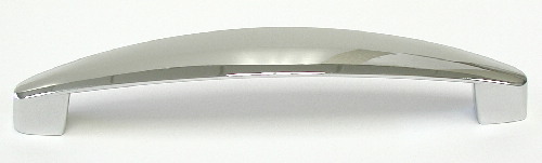 Top Knobs M1142 Nouveau Boro Pull 5 1/16 Inch CC Polished Chrome