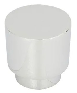 Atlas Homewares Tom Tom Knob 1 1/4 Inch Polished Chrome