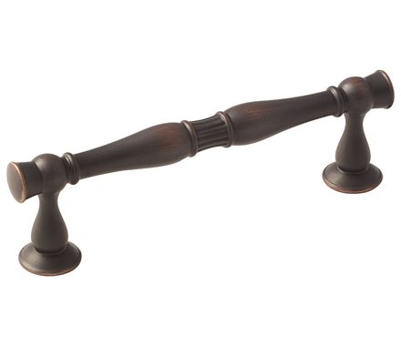 Amerock Crawford 3 3/4 Inch CC Cabinet Pull Oil-Rubbed Bronze