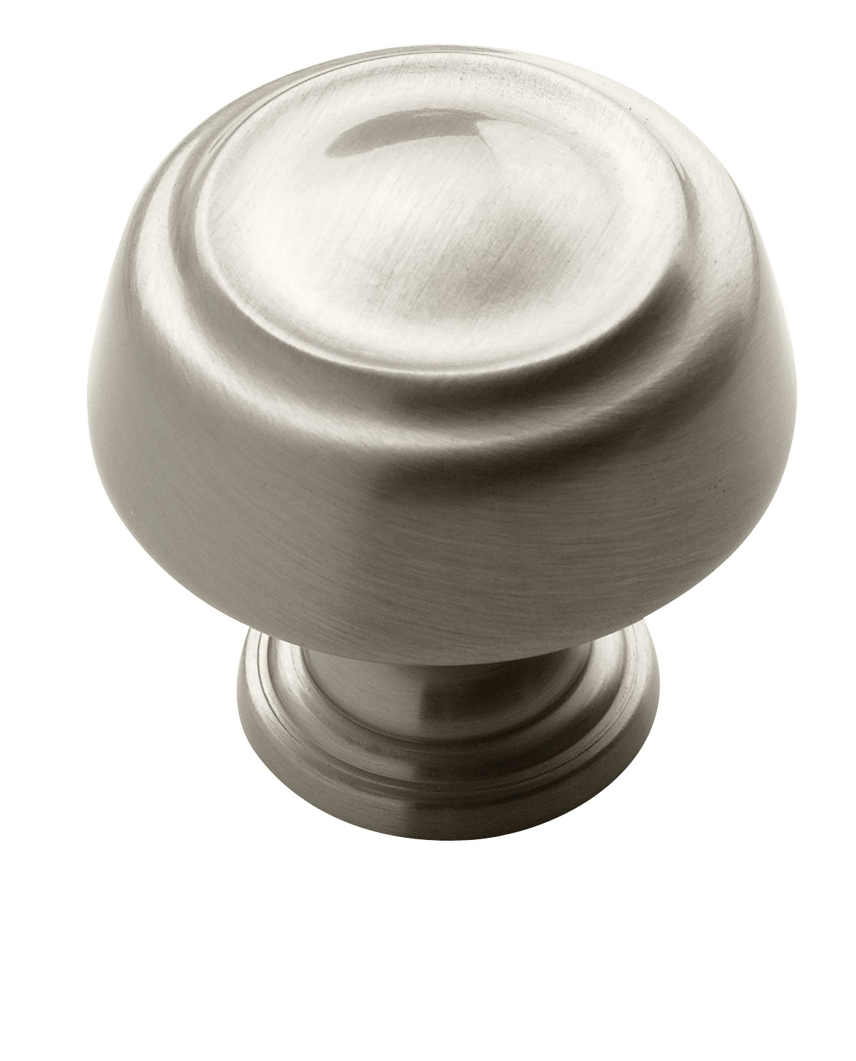 Amerock 1 3/16 Inch Satin Nickel Kane Cabinet Knob