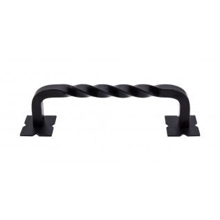 Top Knobs M1246 8 Twist Appliance Pull 8 Inch CC Patina Black