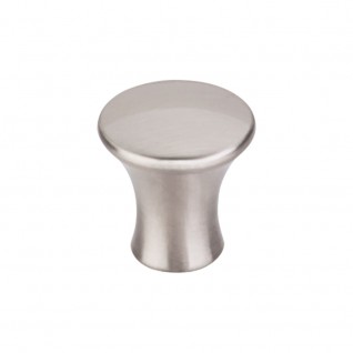 Top Knobs TK590BSN Oculus Small Round Cabinet Knob 7/8 Inch Brushed Satin Nickel