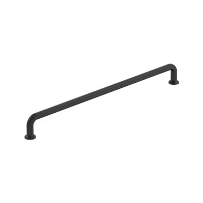 Amerock Factor 12-5/8 Inch cc Cabinet Pull Matte Black