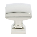 Berenson Tailored Traditional Knob 1-1/4" Dia Polished Nickel