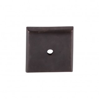 Top Knobs M1452 Aspen Square Backplate 1 1/4 Inch Medium Bronze
