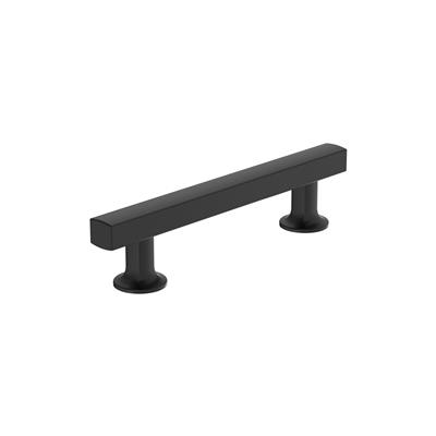 Amerock Everett 3-3/4 Inch cc Cabinet Pull Matte Black
