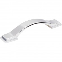 Hardware Resources Mirada 96mm CC Cabinet Pull in Polished Chrome