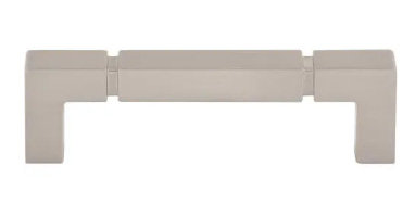Top Knobs TK3221BSN Langston Pull 3 3/4 Inch C C Brushed Satin Nickel