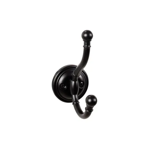 Top Knobs TK1063BLK Kara Hook 4 1/2 Inch Flat Black