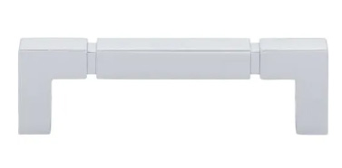 Top Knobs TK3221PC Langston Pull 3 3/4 Inch C C Polished Chrome