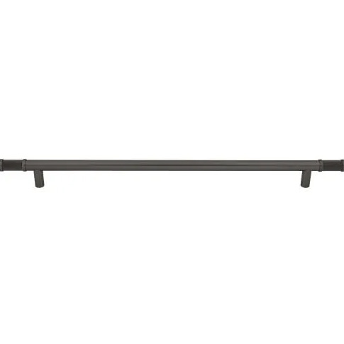 Top Knobs TK3239AG Burnham Appliance Pull 18 Inch CC Ash Gray