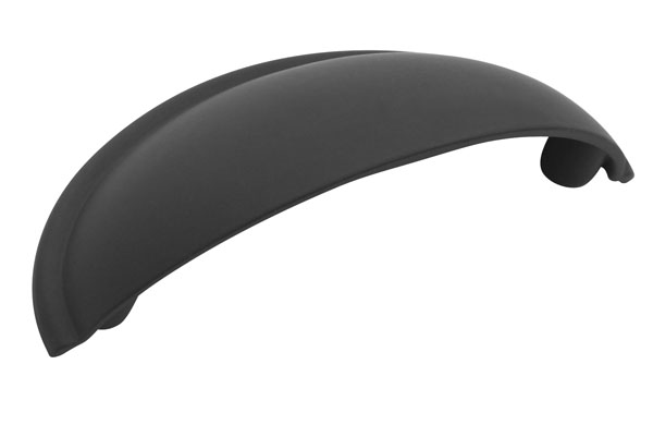 Amerock 2 1/2 Inch CC Cup Pull Flat Black