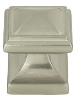Atlas Homewares Wadsworth Knob 1 1/4 Inch Brushed Nickel