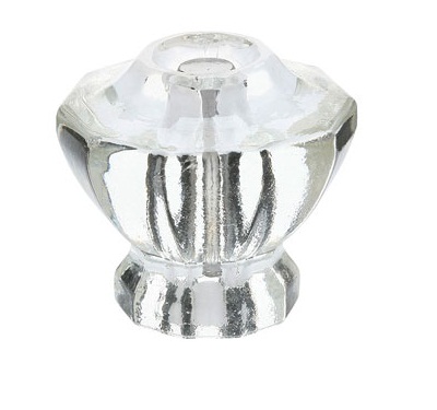 Emtek Astoria Clear 1 1/2 Inch Cabinet Knob