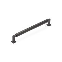 Schaub Haniburton 8 inch CC Cabinet Pull in Matte Black