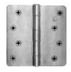 Hager 4 Inch Door Hinges with 1/4 Inch Radius Corner (each)