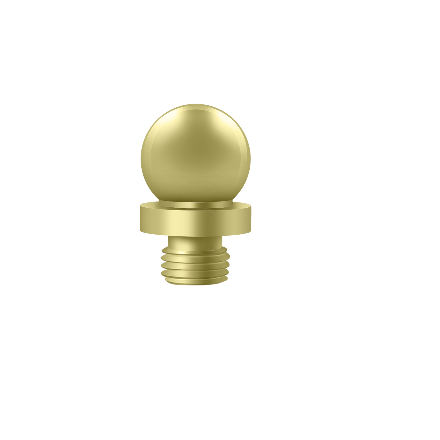 Deltana 3 Inch x 3 Inch and 3 Inch x 2.5 Inch Ball Tip, Polished Brass