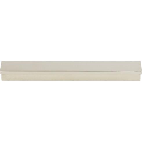 Top Knobs TK1042PN Minetta Tab Pull 5 1/16 Inch CC Polished Nickel