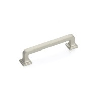 Schaub Menlo Park Pull 3 1/2 inch cc Satin Nickel