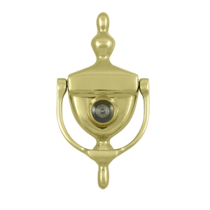 Deltana Solid Brass Door Knocker-Viewer