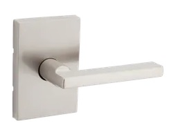 Kwikset Halifax Lever with Rectangular Rosette