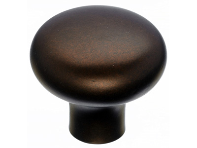 Top Knobs M1563 Aspen Round Knob 1 5/8 Inch Mahogany Bronze