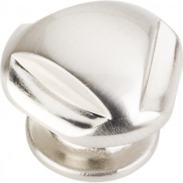 Hardware Resources Chesapeake 1-5/16 Inch Cabinet Knob - Satin Nickel