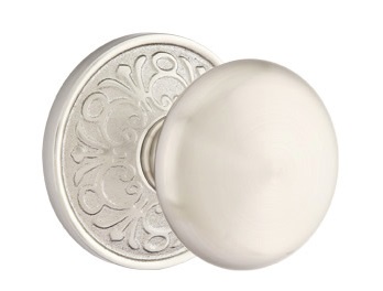 Emtek Providence Knob with Lancaster Rosette