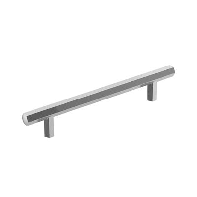 Amerock Caliber 5-1/16 Inch cc Cabinet Pull Polished Chrome