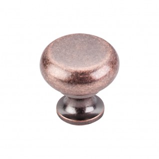 Top Knobs M278 Somerset Flat Faced 1 1/4 Inch Cabinet Knob Antique Copper