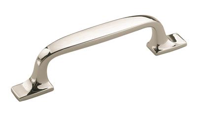 Amerock Highland Ridge 3 Inch cc Cabinet Pull Polished Nickel