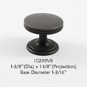 Residential Essentials 10299 Cabinet Knob in Venetian Bronze