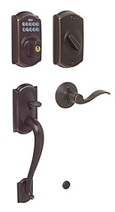 Schlage Keyless Camelot Handleset